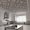 Ekena Millwork 33W x 33H x 38T Small Laird Decorative Fretwork Wood Ceiling Panels, Walnut CELW33X33X0375LRDWA - alternate 6